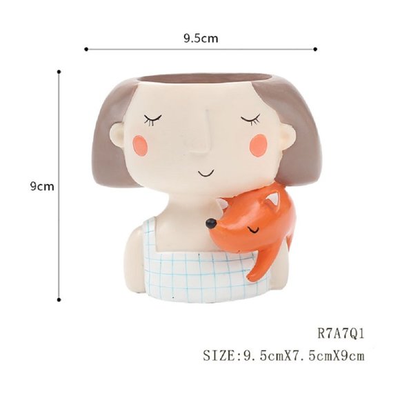 Succulent Pots Planter Set of 4 NIB-Plants Not Included - Picture 5 of 8